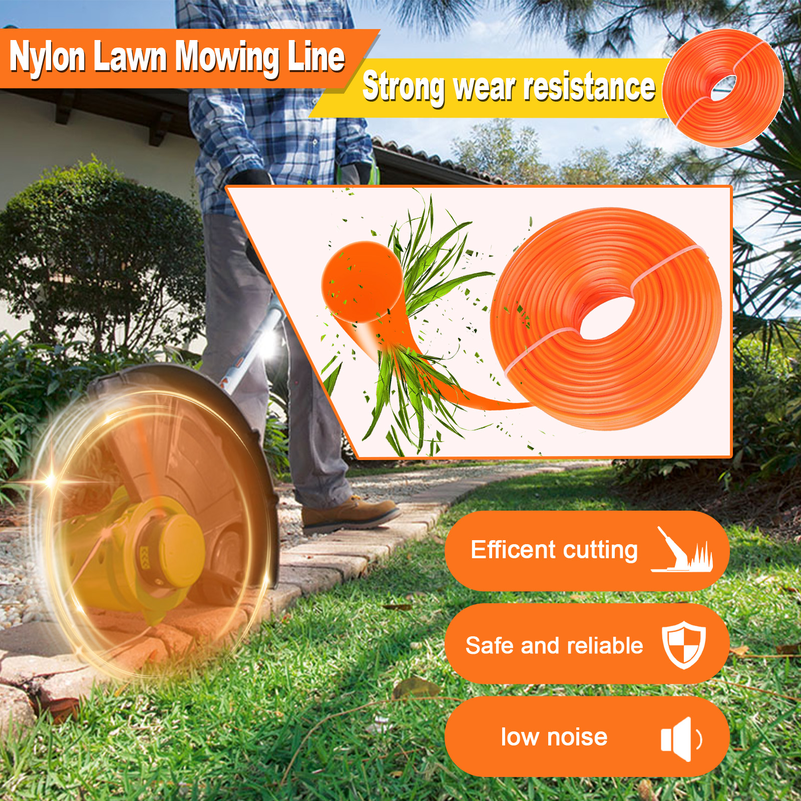 1.6mm～3mm*15M Round Nylon Trim – обзор и цена Urban Farming Kit